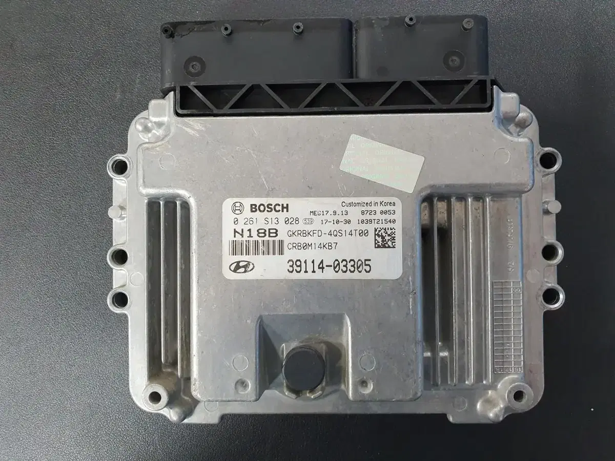 엑센트1.4L 카파엔진 ECU(초기화완료) 39114-03305 고품회수